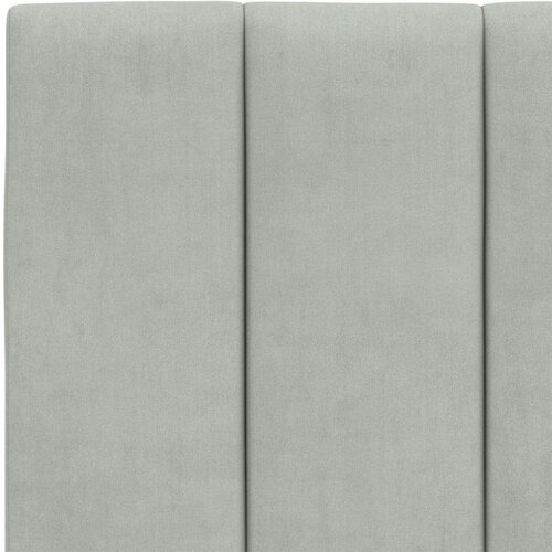 VidaXL Krevet s madracem svjetlosivi 140x200 cm bar&amp;scaron;unasti Slike