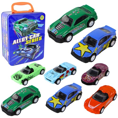  Set metalnih autića za igru s pogonom 1:64 - 6u1 Cijene