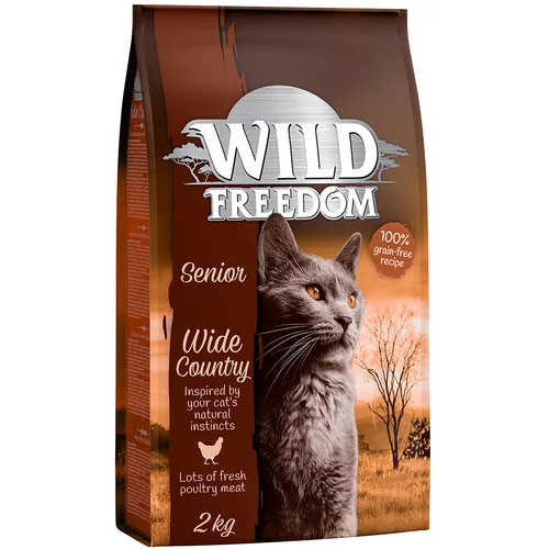 Wild Freedom Senior "Wide Country" - perutnina - Varčno pakiranje: 3 x 2 kg
