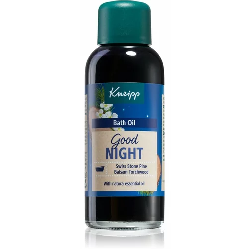 Kneipp Good Night ulje za kupku s umirujućim učinkom Swiss Stone Pine & Balsam Torchwood 100 ml