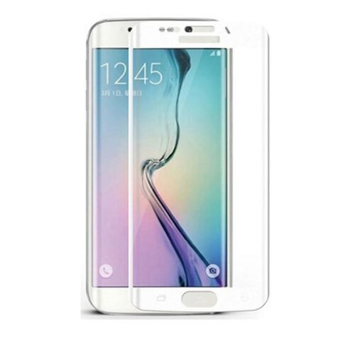 AMA kaljeno zaščitno steklo za samsung galaxy S7 edge, full cover 3D, belo Cene