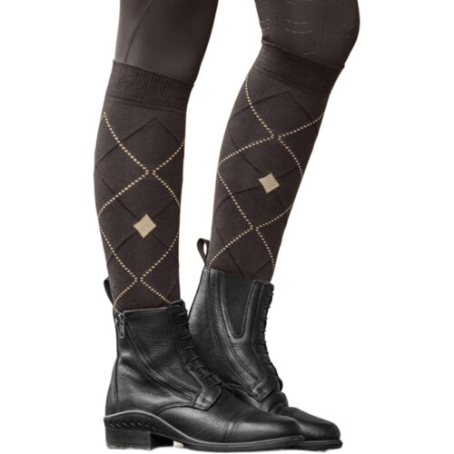 ELT Jahalne nogavice Argyle, espresso - 43-46 Cene