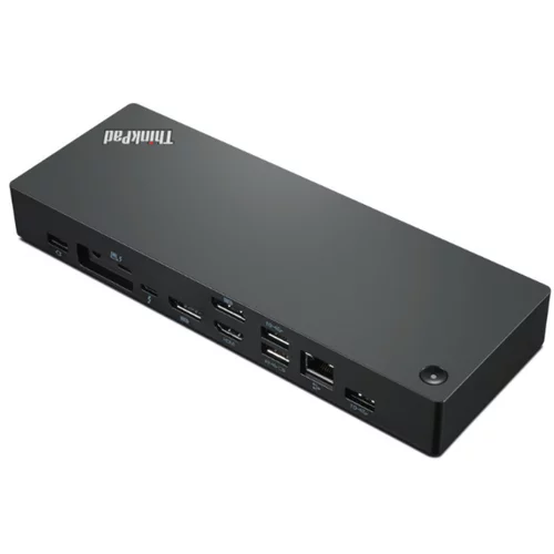 Lenovo Priklopna postaja USB-C => ThinkPad Thunderbolt 4 300W PSU 4x USB 3.0 1x USB-C HDMI 2.1 2x DisplayPort 1.4 LAN