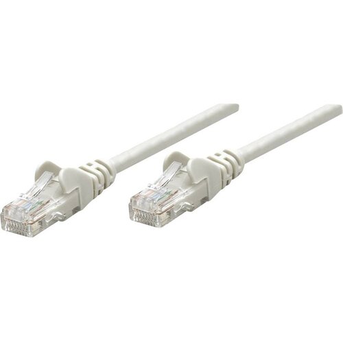Intellinet 329903 RJ45 omrežni kabel\, Patch kabel CAT 5e F/UTP 2.00 m siva 1 kos, (20419621) Cene