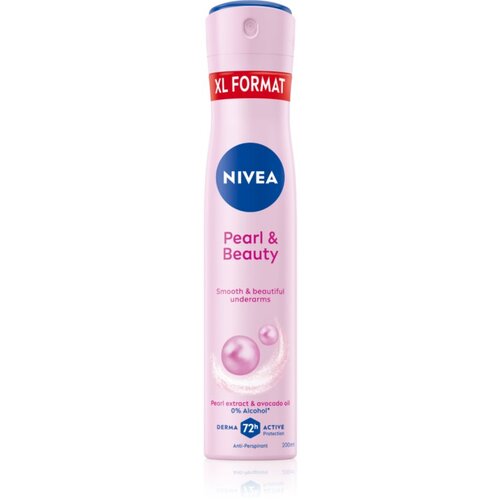 Nivea Pearl &amp;amp; Beauty antiperspirant u spreju 72h 200 ml Slike