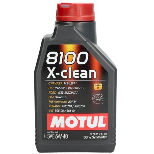 Motul ulje za motor 8100 X-CLEAN 5W40 C3 1L Cene
