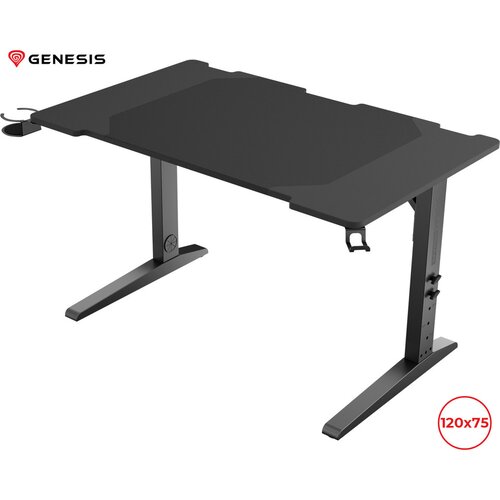Genesis Gaming miza Holm Modular 120 - črna Cene