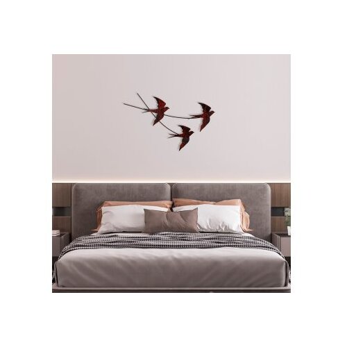 Wallity Zidna dekoracija Wallow, 42x70cm, Crna Slike
