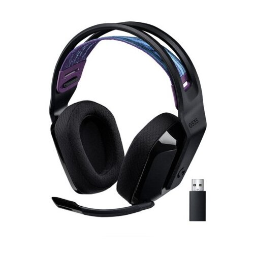 Logitech G535 LIGHTSPEED Wireless Gaming z mikrofonom črne slušalke Cene