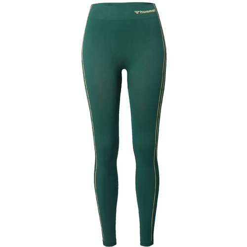 Hummel Sportske hlače 'MT ZONE' limeta / kraljevski zelena