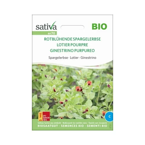 Sativa Bio špargljev grah "Rdeče cvetoči špargljev grah"