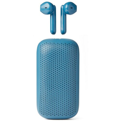 Lexon SOFTPOWER SPEAKERBUDS 2-v-1 True Wireless Slu&scaron;alke in 3W bluetooth Zvočnik MODRE Cene