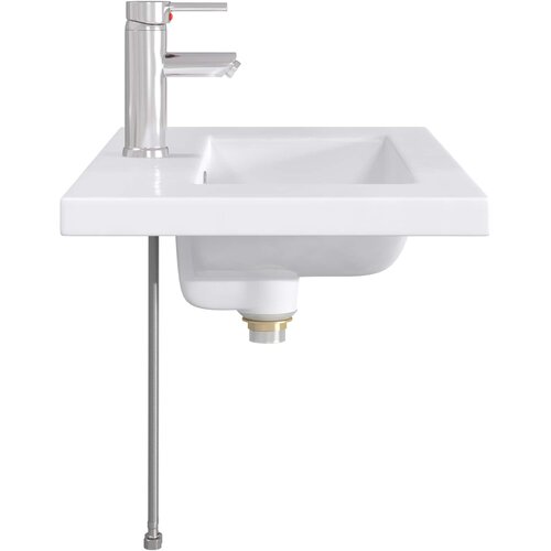  Umivaonik za kupaonicu Krom 81 x 40 x 17,5 cm Metal Slike