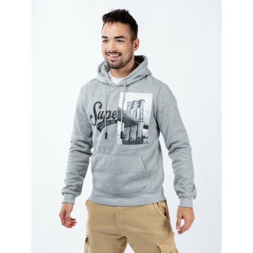 Glano Man sweatshirt - light gray Slike