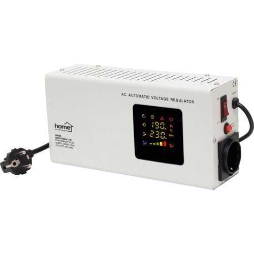 Home stabilizator napona sa relejem AVR500S, 500VA, bijeli Cijene