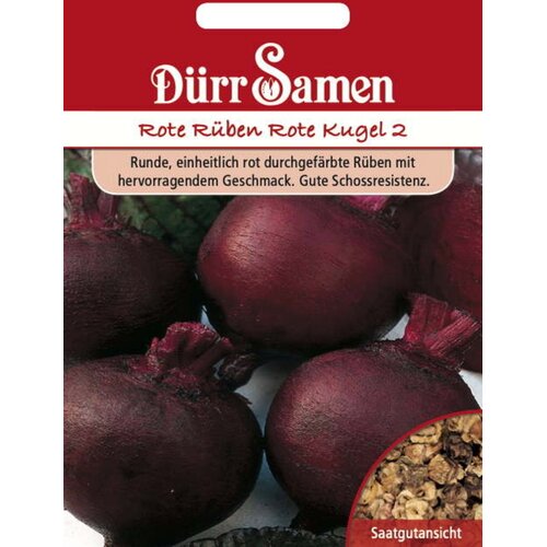 D&amp;uuml;rr Samen Rdeča pesa &amp;quot;Rote Kugel&amp;quot; - 200 zrn. Slike