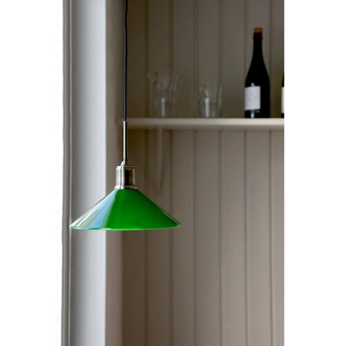 Marksl&amp;ouml;jd 108868 - Luster VELA na sajli 1xE27/40W/230V mesing/zelena Slike