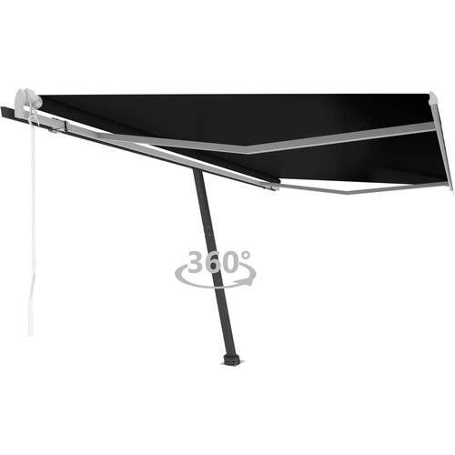 vidaXL samostojeća automatska tenda 450 x 300 cm antracit Cijene