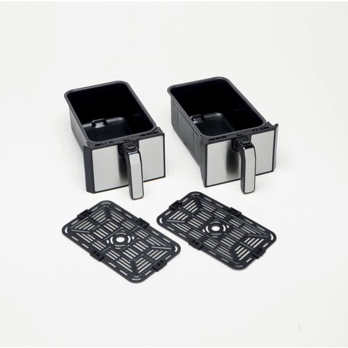Ariete cvrtnik na vroč zrak z dvojno ko&amp;scaron;aro Airy Fryer Dual - Metal Slike