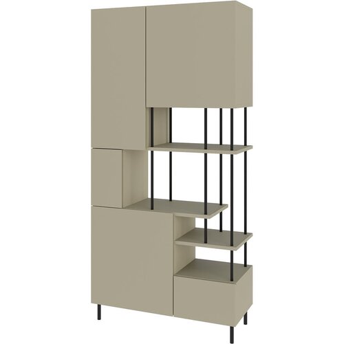 Marckeric Zelen/siv regal 84x175 cm Perla – Cene