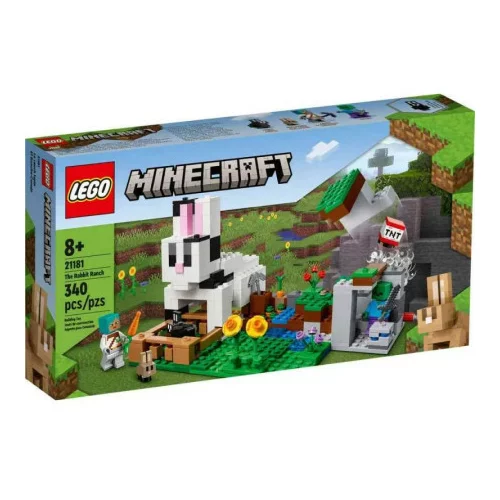Lego minecraft zajčja pristava - 21181