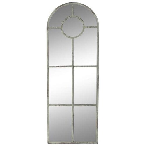  Zidno ogledalo DKD Home Decor Bijela Siva Vintage Prozor 42 x 2 5 x 122 cm Cijene