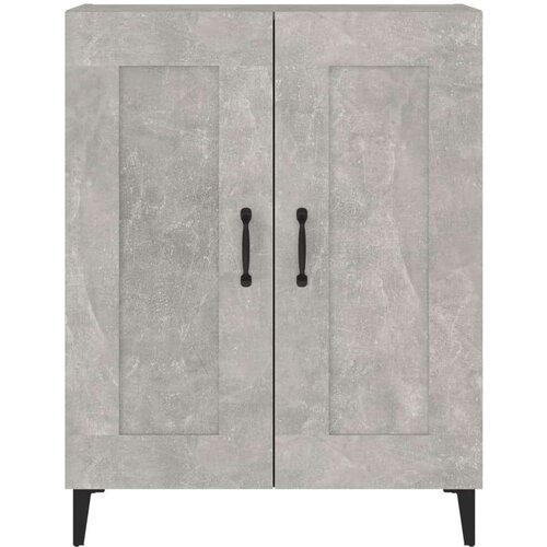  Komoda siva boja betona 69 5 x 34 x 90 cm od konstruiranog drva Slike
