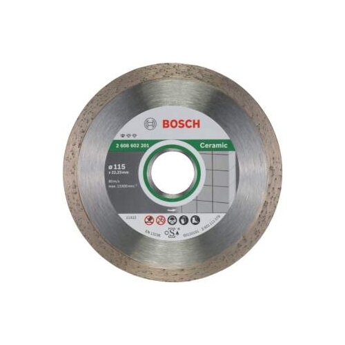 Bosch PLOÄA REZNA DIJAMANTNA 115*22,2 KERAMIKA 2608602201 Cijene