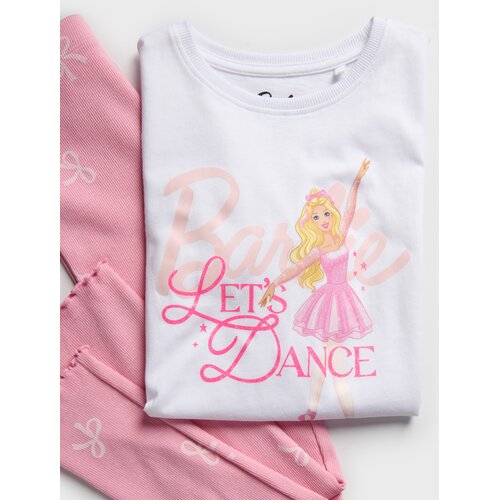 Sinsay Pamučna dvodijelna loose fit pidžama Barbie Slike