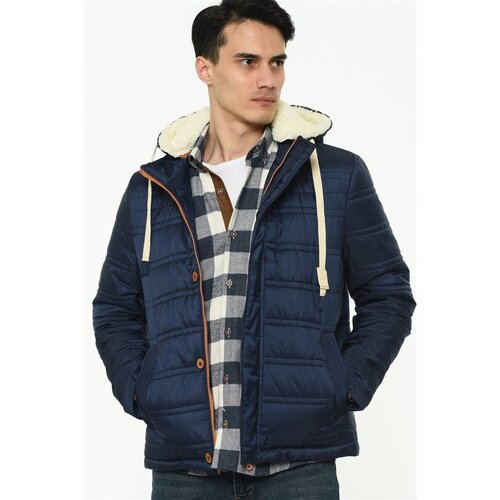 Dewberry M8645 MEN&amp;#039;S COAT-NAVY BLUE Slike