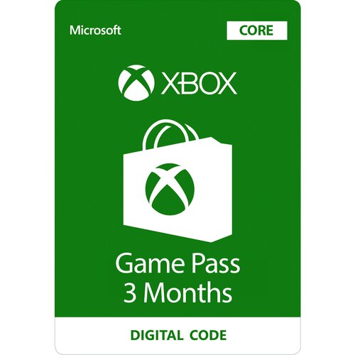  XBOX Game Pass Core 3 Month Global Digital Code Cene