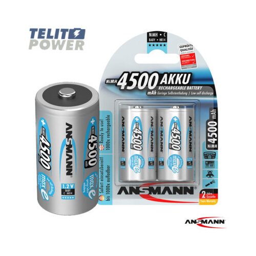 Ansmann punjiva NiMH 1.2V 4500mAh C / HR14 Tip 4500 ( cena po komadu ) ( 4051 ) Slike
