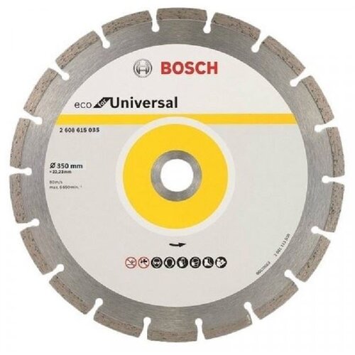 Bosch Dijamantska rezna ploča ECO For Universal 2608615035, 350x25.4x3.2x8 Slike