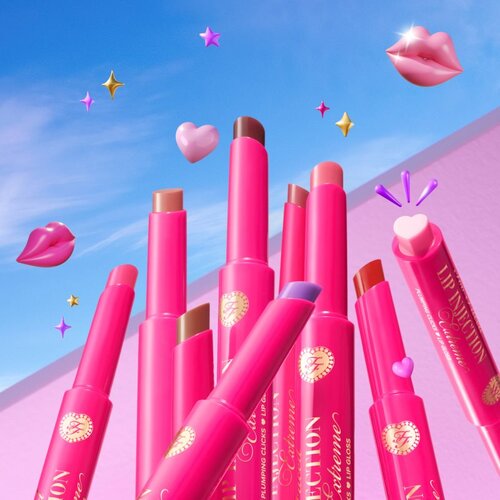 Too Faced Lip Injection Extreme Plumping Clicks sijaj za ustnice za večji volumen v paličici odtenek Voted Most Popular 1.5 g Slike