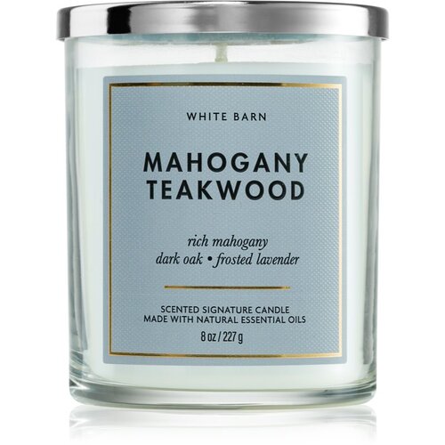 Bath &amp;amp; Body Works Mahogany Teakwood di&amp;scaron;eča sveča 227 g Slike