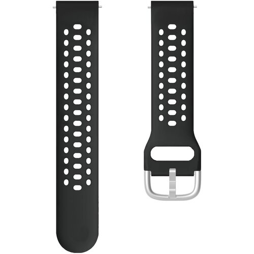 INF Združljiv silikonski pa&scaron;ček za uro Amazfit Active 2, 20 mm nadomestni pa&scaron;ček Black, (5000075721) Cene