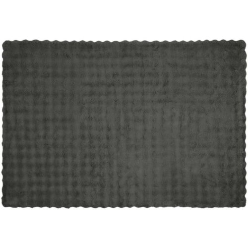  Lažni zec deka Tamno siva 150 x 220 cm Poliester Slike