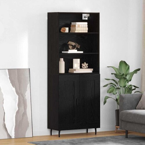  Highboard 2 kom. Crni hrast 69,5 x 34 x 180 cm Cijene