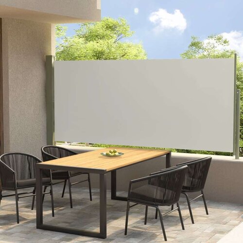  Zložljiva stranska tenda za teraso 140x300 cm krem, (20702455) Cene
