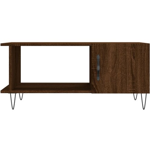  Stolić za kavu Smeđa hrasta 90x50x40 cm konstruirano drvo Slike