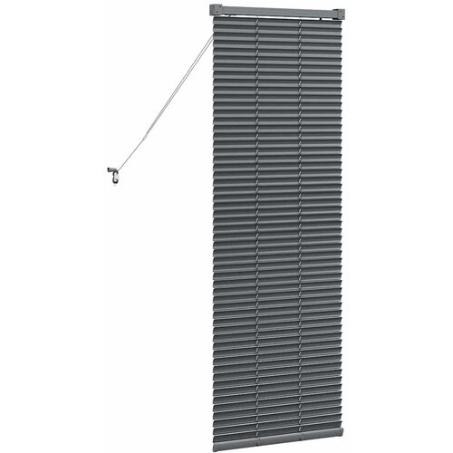  Venecijanski zastore Tamno siva 130 x 50 cm Aluminij Slike