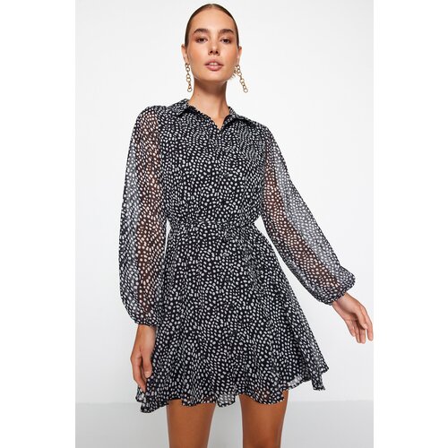 Trendyol Black Woven Dress Slike