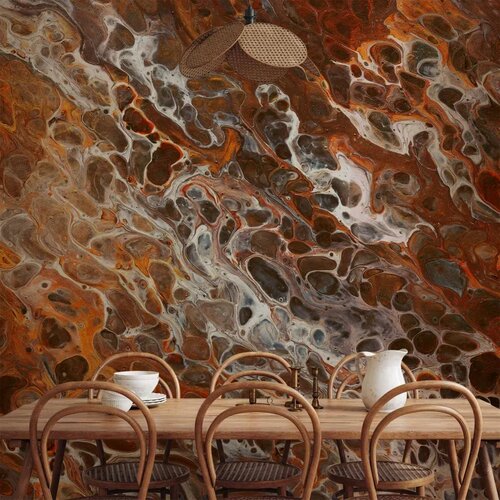  Foto tapeta - Brown Craters 450x315 Vodootporna Cene