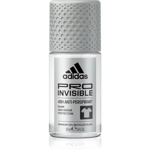 Adidas Pro Invisible izrazito učinkovit roll-on antiperspirant za muškarce 50 ml