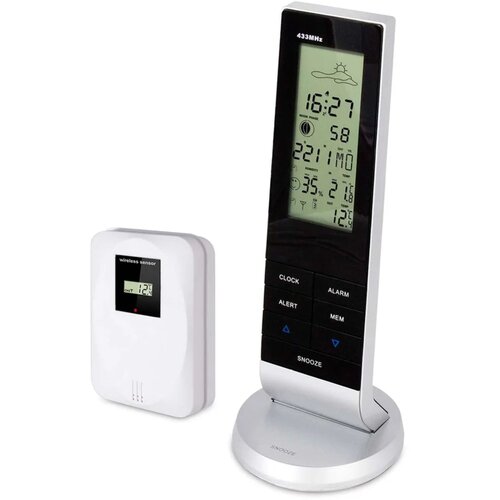 Alecto WS-1150 Wetterstation mit Funksensor Schwarz /Silber Cijene