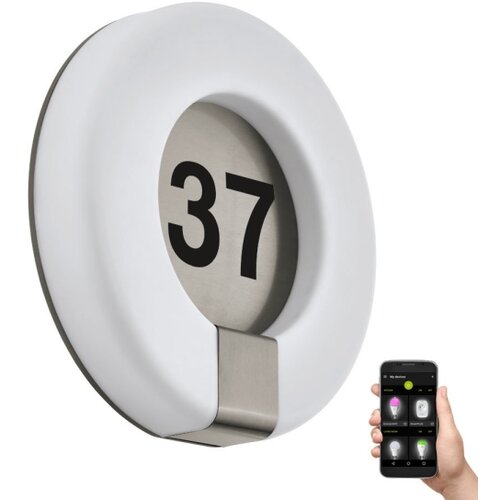 Eglo 98145 - LED prigu&amp;scaron;iva rasveta za kućni broj MARCHESA-C LED/15W/230V IP44 Slike
