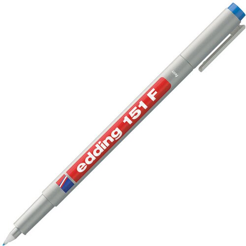 Marker OHP NON-PERMANENT 0,6MM EDDING 151 F PLAVI Cene