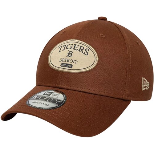 New Era Kape s &amp;scaron;iltom Patch 9FORTY Detroit Tigers Cap Kostanjeva Slike