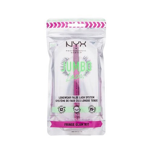 NYX Professional Makeup Jumbo Lash! Longwear False Lash System umjetne trepavice 1 kom nijansa 01 Slike
