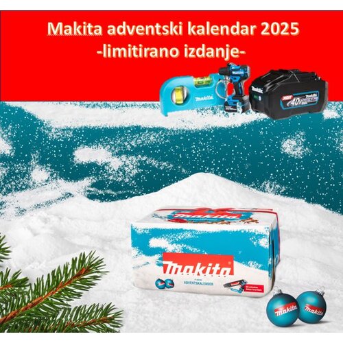 Makita P-84800 ekskluzivni adventski kalendar za 2025 - OGRANIČENA KOLIČINA - Cijene